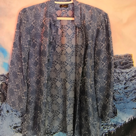 Lua Other - Lua Mandarin Collar Dress Shirt